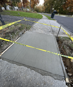 Bucks Mont Concrete Sidewalk replacement2